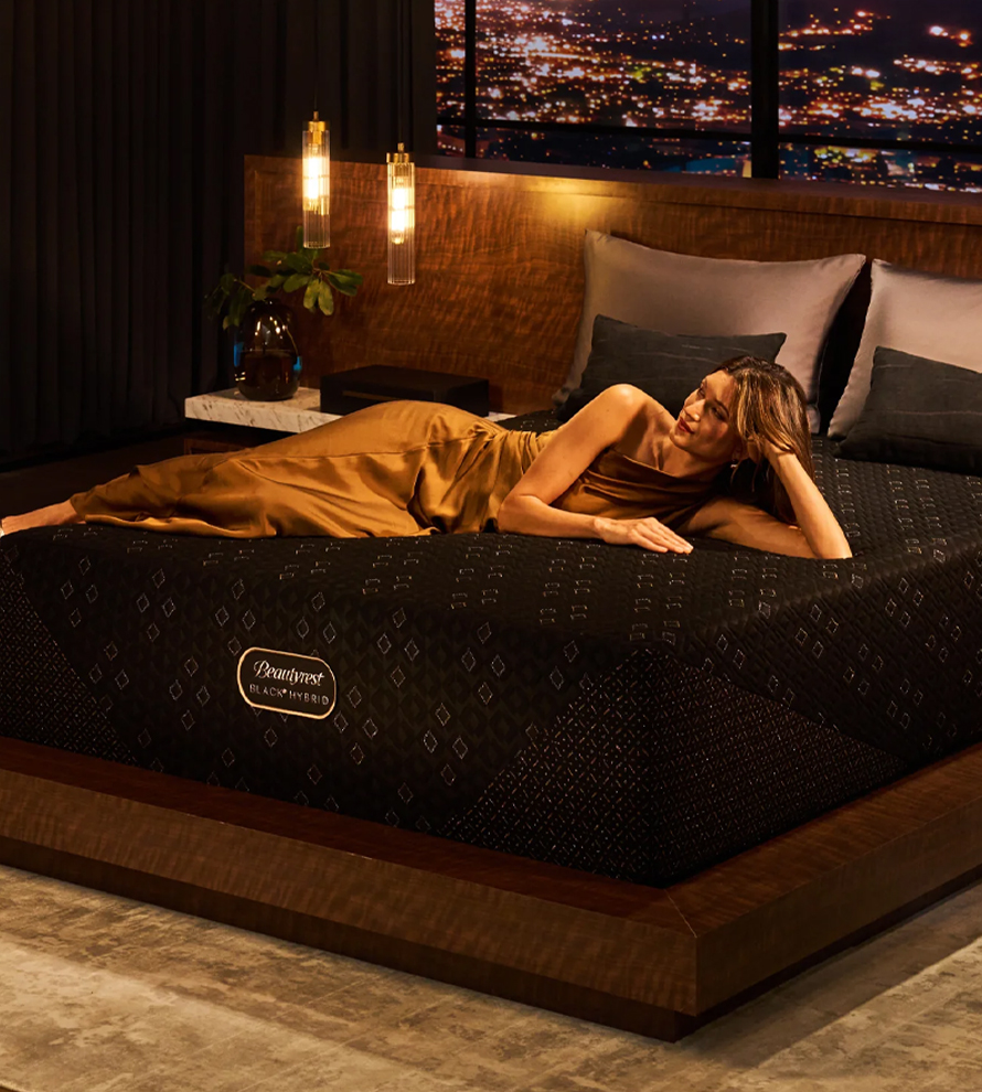 Black Hybrid Mattress