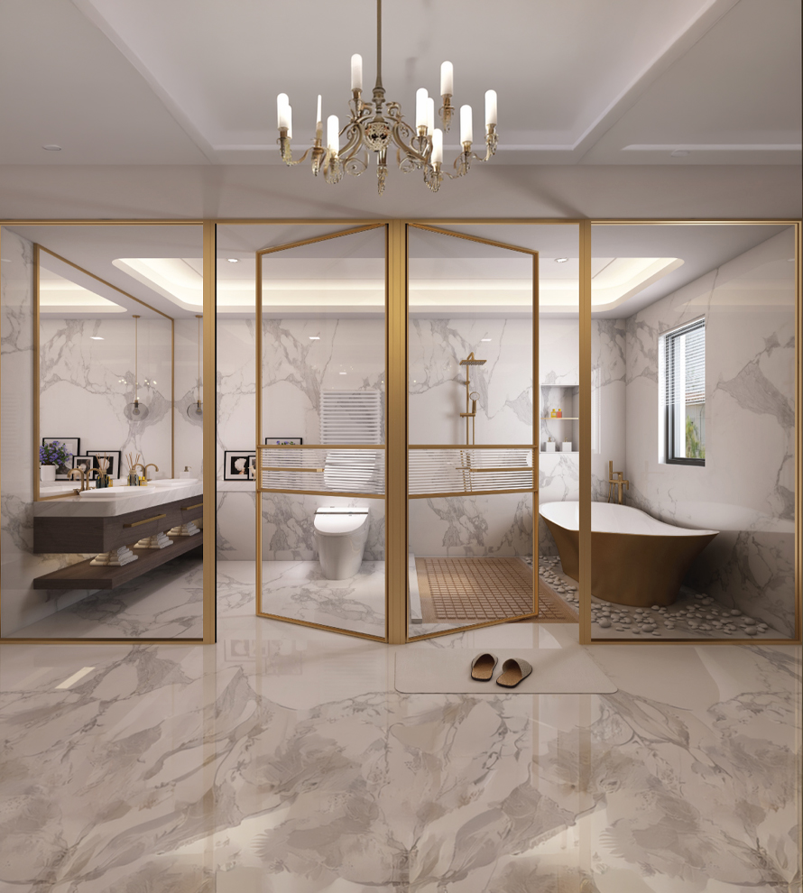 Texas Delta Shower Door