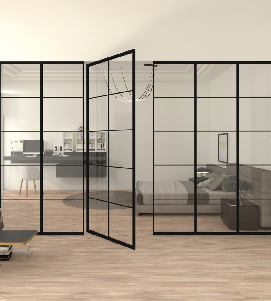 Lisbon Hydraulic Pivot Door