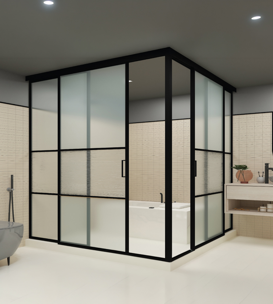 Delta Sliding Shower